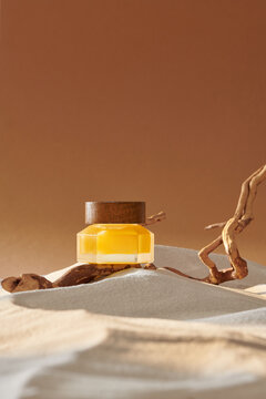 Luxury cream containers.