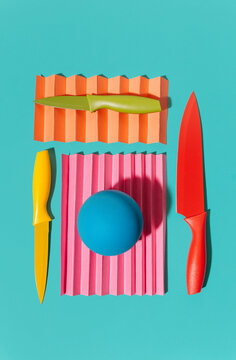 Colorful Kitchen Arrangement