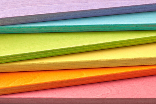 Horizontal creative wooden background.