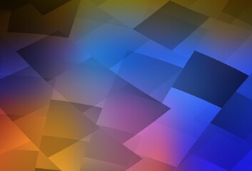 Light Multicolor vector background in polygonal style.