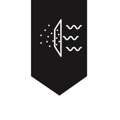 Air filter icon.