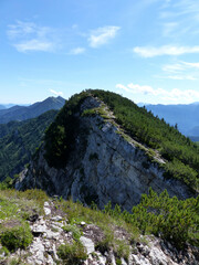 Hausbachfall via ferrata in Reit im Winkl, Bavaria, Germany