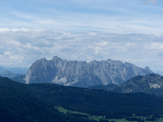 Hausbachfall via ferrata in Reit im Winkl, Bavaria, Germany