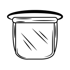 medical wear face shield protective equipment sketch icon