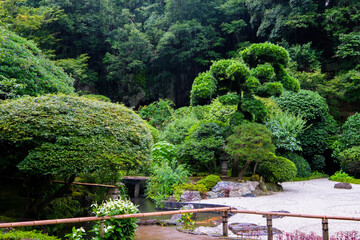 日本庭園 - obrazy, fototapety, plakaty