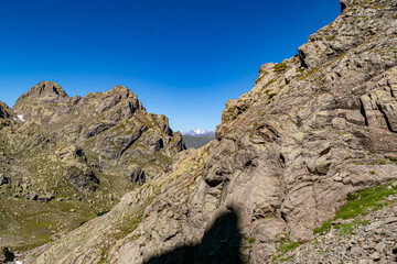 landscape in the mountains
