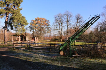 Teil eines kleinen Bauernhofs in Arnsberg im Sauerland