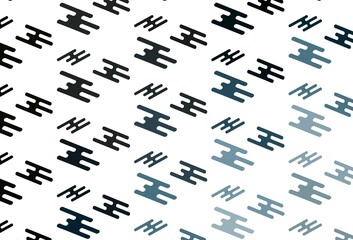 Light BLUE vector template with repeated sticks.