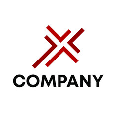 Fototapeta premium X logo 