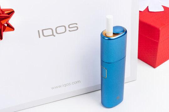 lil SOLID - new by IQOS - Electric Tobacco Heating System. Electronic Cigarette Technology, alternative smoking.