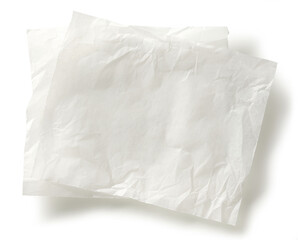 white baking paper sheets