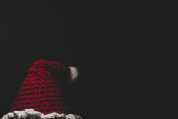 Portrait of Santa Claus Amigurumi crocheted