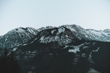 Obraz premium Allgäuer Alpen, Blick vom Bildstöckle