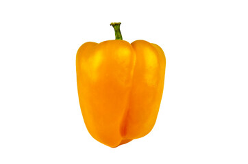 bell pepper, pepper, vegetable, food, close-up, isolated, yellow, white, healthy, pepper, bellflower, sweet, fresh, vegetarian, ingredient, red, ripe, orange, organic, green, food, color, freshness, d