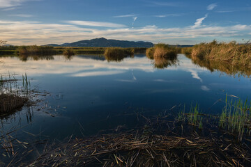 landscape mountains and water Europe