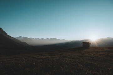 Blick in die Oberstdorfer Alpen