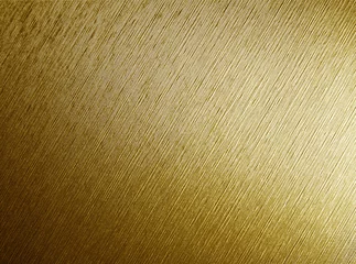 Fotobehang Gold metallic gradient texture background with diagonal stripes © Alrika 