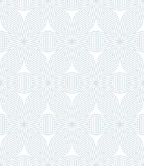 Vector geometric seamless pattern. Modern geometric background with hexagonal tiles.