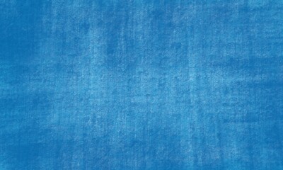Sfondo azzurro pastello texture canvas pittura. Banner blu spazio vuoto bianco al centro. 