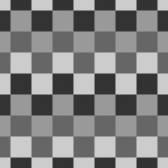 Checkered seamless pattern. Fabric background. Checks ornament. Tiles wallpaper. Squares illustration. Textile print. Geometric ornate. Ethnic motif. Digital paper, cloth design, abstract vector.