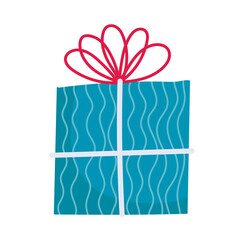 gift box celebration party icon white background