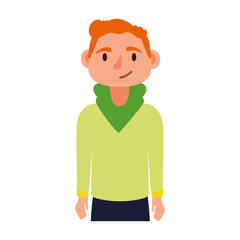 young man avatar character icon