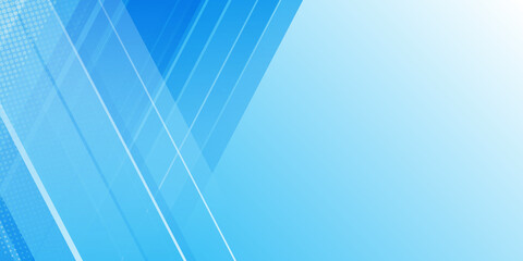 Fototapeta na wymiar Modern light blue business technology corporate background with light line stripes