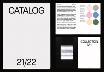 Pastel Textures Product Catalogue Layout