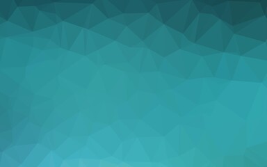 Fototapeta premium Light BLUE vector shining triangular template. Modern geometrical abstract illustration with gradient. The best triangular design for your business.