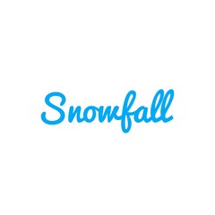 ''Snowfall'' Lettering