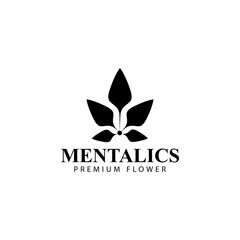 Mental Premium Flower Logo Design