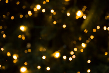 christmas lights background
