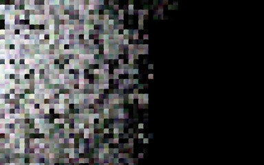 Dark Silver, Gray vector template with crystals, rectangles. Modern abstract illustration with colorful rectangles. Smart design for your business advert.