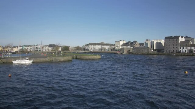 Aerial view Galway City