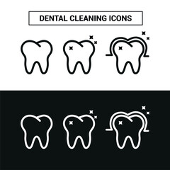 Vector image. Icon of a grinding wheel. Image of dental cleaning.