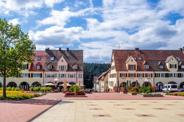 Altstadt, Freudenstadt, Schwarzwald, Baden-Württemberg, Deutschland 