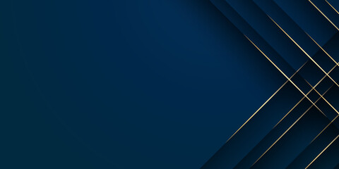 
Abstract low polygonal pattern luxury golden line with dark navy blue template background. Luxury and elegant. Premium style for poster, cover, print, artwork. Vector illustration