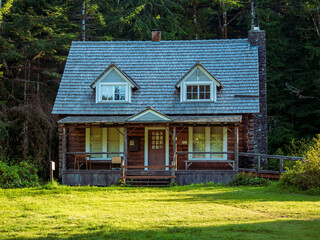 old house in the woods