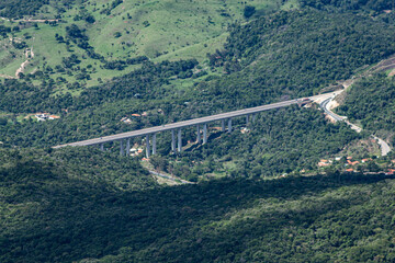 Fototapeta premium car on the mountain