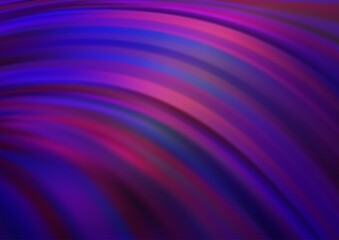 Dark Purple vector background with bubble shapes. A vague circumflex abstract illustration with gradient. Brand new design for your ads, poster, banner.