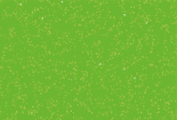 Light Green, Yellow vector layout with circle shapes.