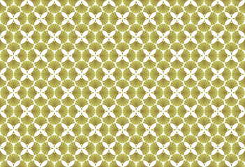 Abstract seamless geometric sun pattern in semicircle. Ethnic summer texture