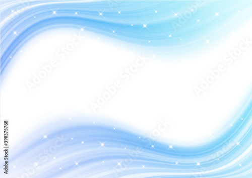 キラキラと波のような曲線の背景素材 白背景 Abstract Wall Mural Abstra Yx2k