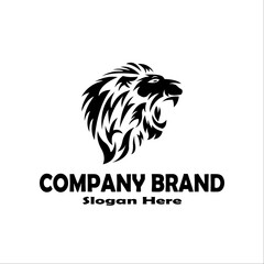 creative logo design lion concept vector template