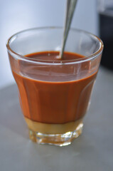 Thai tea or hot milk tea