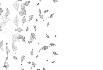 Light Silver, Gray vector hand painted texture.