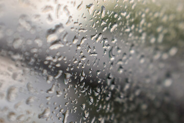 rain and window