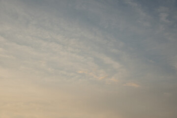 Beautiful sky background. Light blue sky with dramatic white and gray clouds. Perfect for sky replacement or texture background. High quality photo