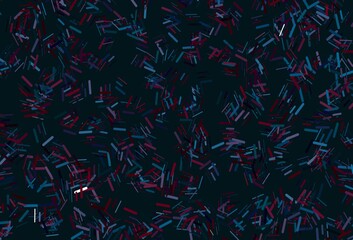 Dark purple vector backdrop with long lines.