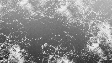 Abstract black and white cracked old metal texture rough brush wallpaper stone background